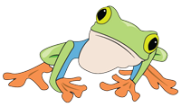 frog cartoon