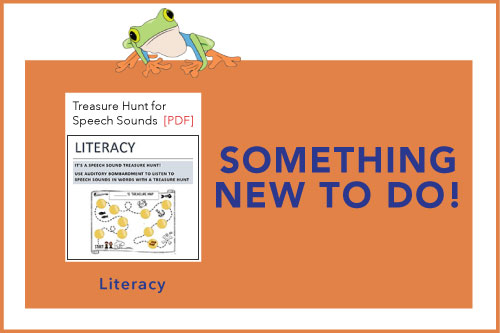 Something New To Do! Literacy