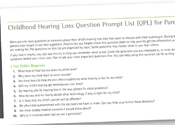 Question Prompt List for Audiologists